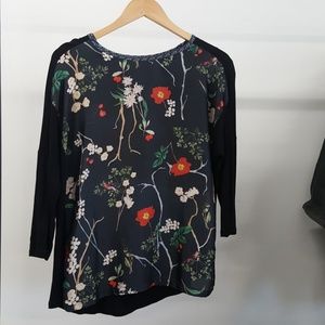 Zara Floral Top